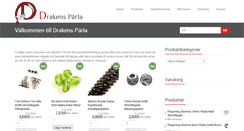 Desktop Screenshot of drakensparla.se